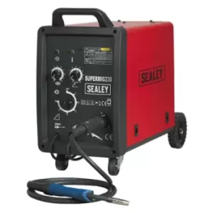 Image of Sealey Professional MIG Welder 230A 230V with Binzel Euro Torch