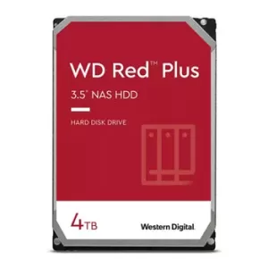 Image of Western Digital 4TB WD Red Plus 3.5" SATA Hard Drive WD40EFPX