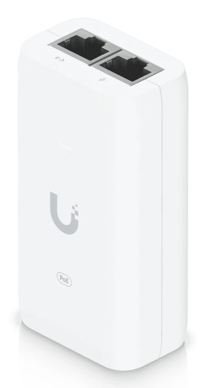 Image of Ubiquiti U-POE PoE adapter Gigabit Ethernet 48 V