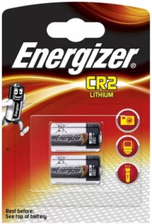Image of Energizer CR2 Lithium Photo Battery 2 pack