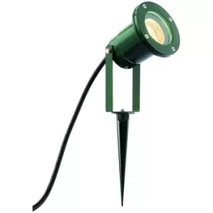 Image of Saxby Lighting - Saxby Opaz mv - Outdoor Floor Green Spike Light IP65 7W Green Paint