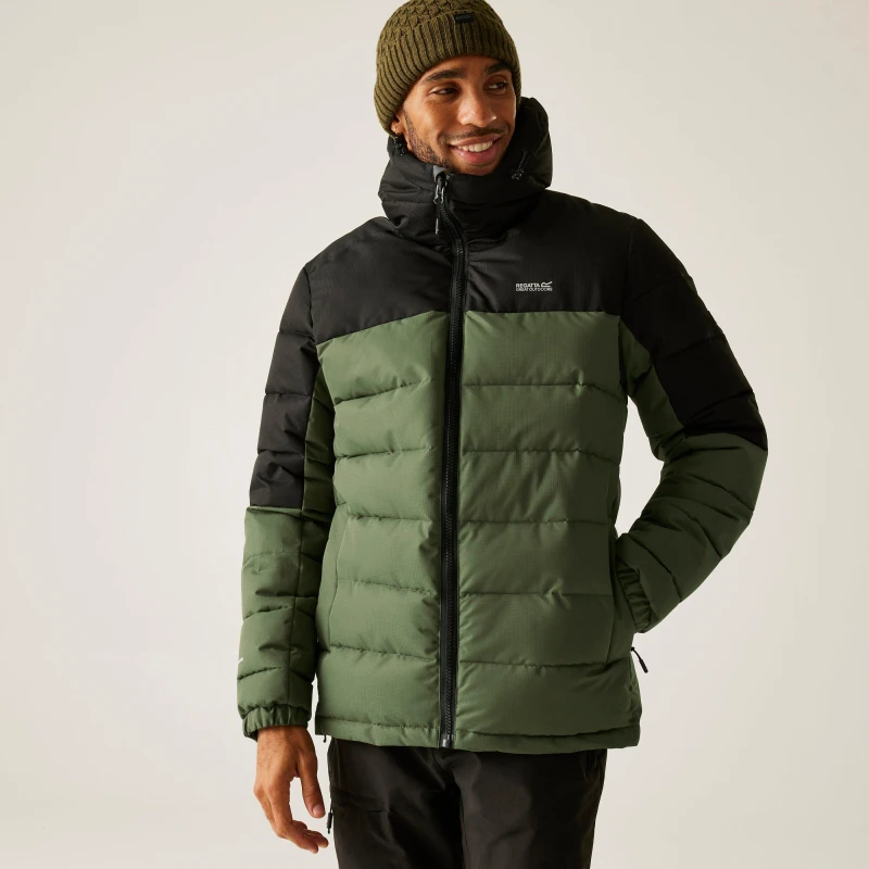 Image of Regatta Regatta Men Aldthorn Insulated Padded Jacket in Green Size: Medium Green M Male 5063516132851