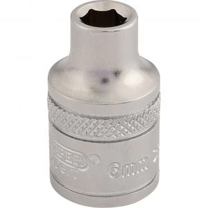 Image of Draper 3/8" Drive Satin Finish Hexagon Socket Metric 3/8" 8mm