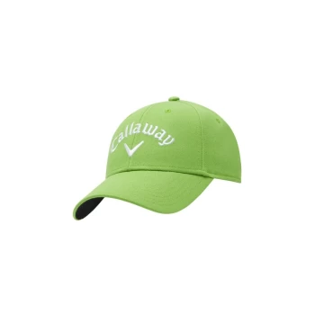 Image of Callaway Womens Side Crested Cap Jasmine Green - Ns Size: One Size