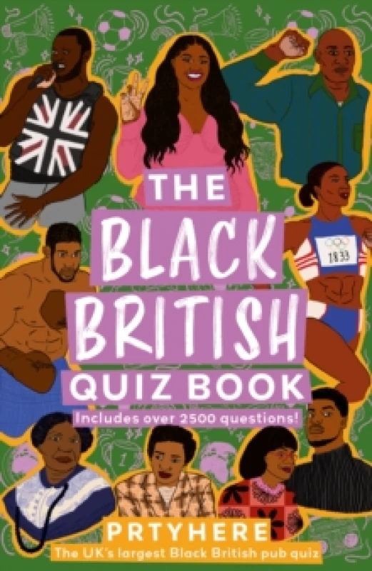 Image of The Black British Quiz Book. Hardback Books