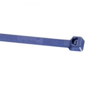 Image of Cable tie 186mm Blue Detectable Panduit A6B