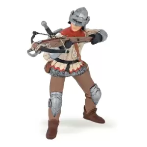 Image of Papo Fantasy World Red Crossbowman Toy Figure, 3 Years or Above,...