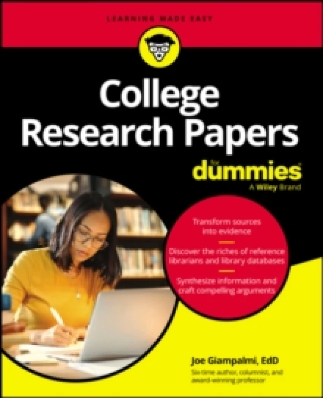 Image of College Research Papers For Dummies Paperback / softback