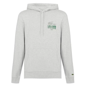 Image of Lacoste Trip OTH Hoodie - Grey