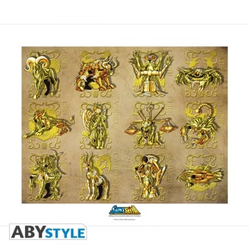 Image of Saint Seiya - Gold Clothes Collector Artprint
