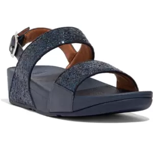 Image of Fitflop Womens Lulu Glitter Buckled Strap Sandals UK Size 7 (EU 41)