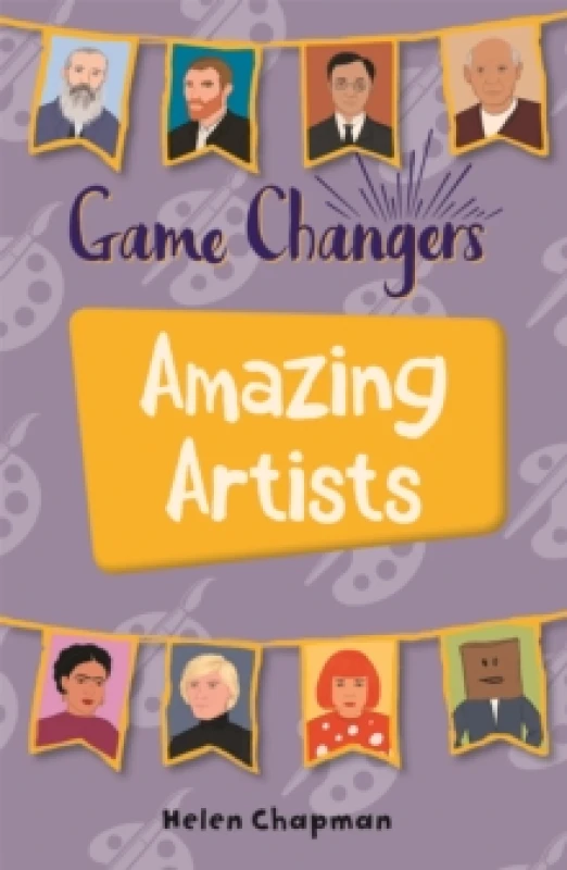 Image of Helen Chapman Reading Planet KS2 - Game-Changers: Amazing Artists - Level 6: Jupiter/Blue band Book Multi unisex