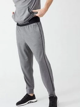 Image of Calvin Klein Performance Active Icon Joggers - Grey Heather, Size XL, Men