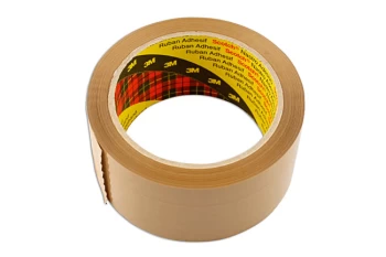 Image of Brown Parcel Tape 50mm x 66m Box 36 Rolls Connect 35217