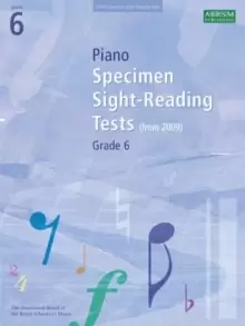 Image of Piano Specimen Sight-Reading Tests, Grade 6
