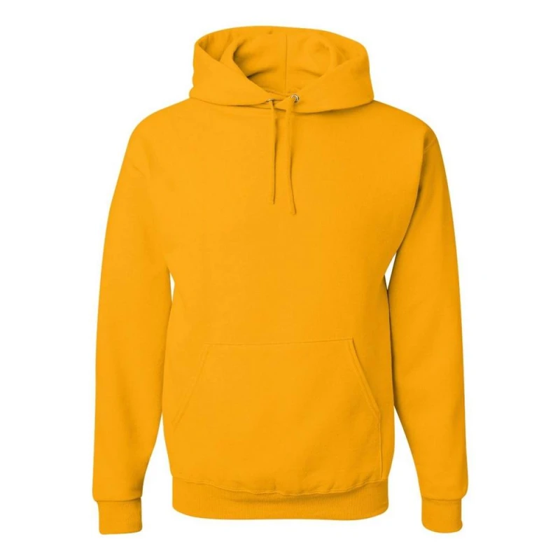 Image of JERZEES Mens Nublend Hoodie in Gold Size: Small Gold Male S