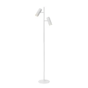 Image of Clubs Modern Floor Lamp - 2xGU10 - White