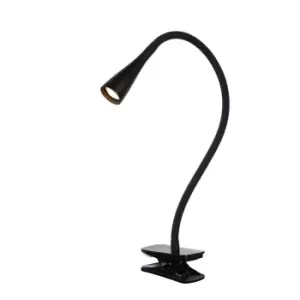 Image of Zozy Modern Clamp Lamp - LED Dim. - 1x4W 3000K - 3 StepDim - Black