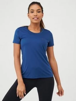 Image of Jack Wolfskin Tech Tee - Navy