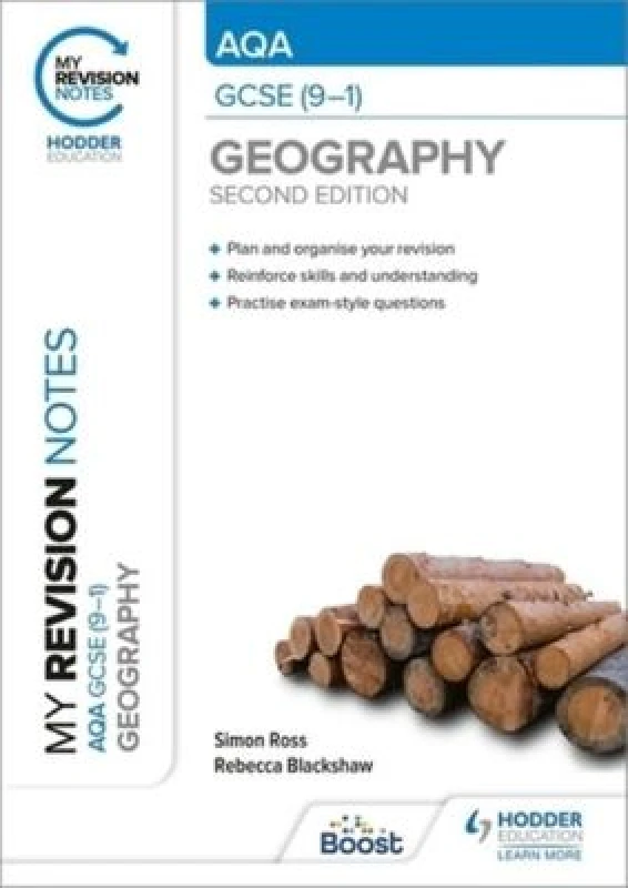 Image of Rebecca Blackshaw My Revision Notes: AQA GCSE (9-1) Geography Second Edition Book Multi unisex