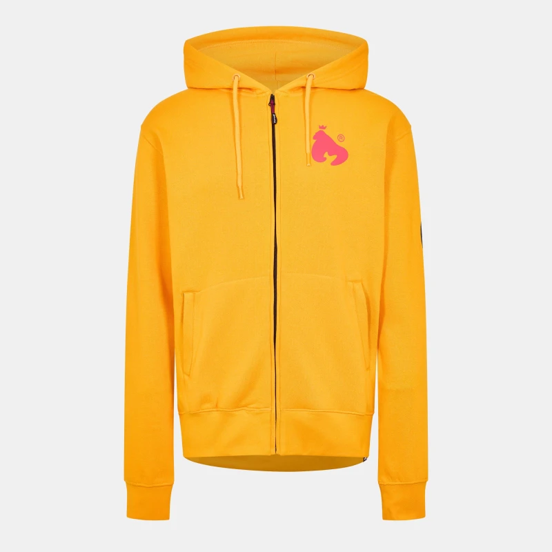 Image of Money Mens Zip Hoodie Yellow male X Small