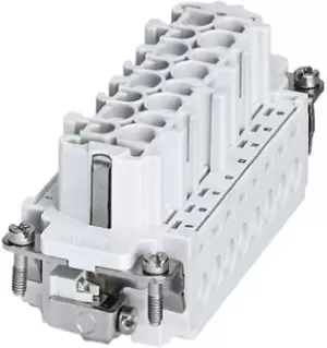 Image of Phoenix Contact HEAVYCON B16 Heavy Duty Power Connector Insert, 16 contacts, 16A, Female