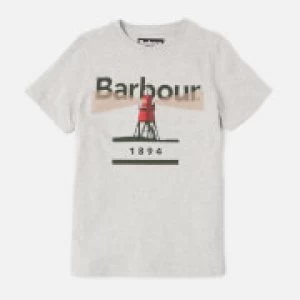 Image of Barbour Boys' Lighthouse T-Shirt - Grey Marl - L