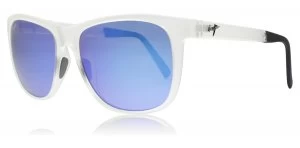 Image of Maui Jim Tail Slide Sunglasses Frosted Crystal Frosted Crystal Polariserade 53mm