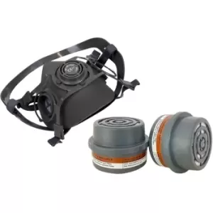 Image of 9360/66 Half Mask with A2P3R Filter Cartridges - Sealey