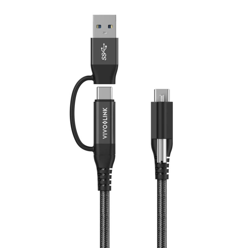 Image of Vivolink PROUSBCMM1.5ADP USB cable USB 3.2 Gen 2 (3.1 Gen 2) 1.5 m USB