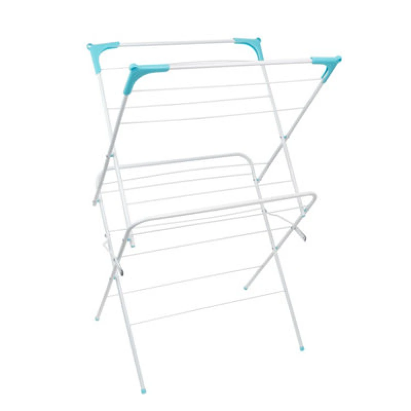 Image of Jvl Freestanding 2 Tier Clothes Drying Airer, White