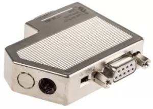 Image of Phoenix Contact SUBCON-PLUS-PROFIB/PG 9 Way Right Angle Cable Mount D-sub Connector Plug