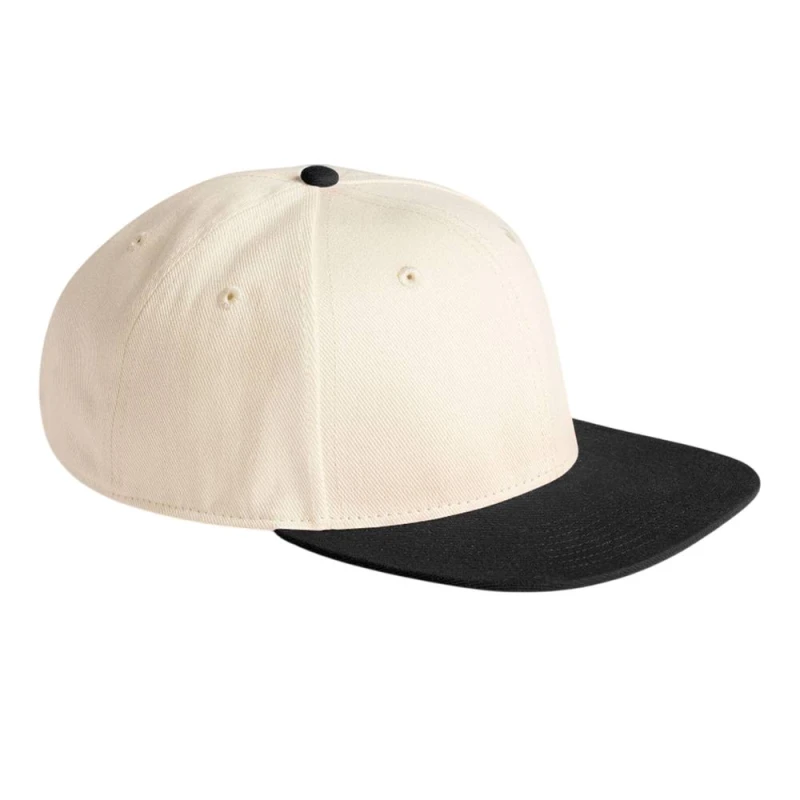 Image of Beechfield Mens Contrast 6 Panel Baseball Cap in Natural Natural Male One Size