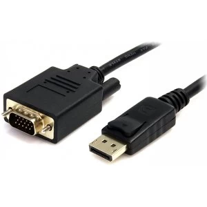 Image of StarTech 6ft DisplayPort to VGA Cable