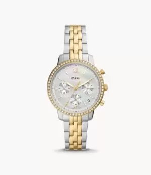 Image of Fossil Women Neutra Chronograph Two-Tone Stainless Steel Watch