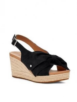 Image of Ugg Yaldra Wedge Sandal - Black