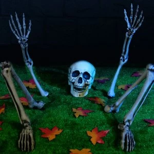 Image of Premier Decorations Premier Graveyard Skeleton Bones Halloween Decoration