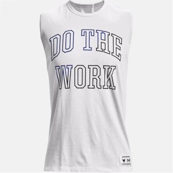 Image of Urban Armor Gear Project Rock Do The Work Tank Top Mens - Grey/Black