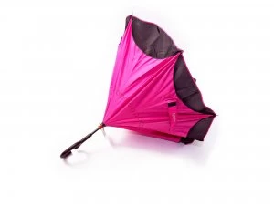 Image of Bridgets Brollies Raincatcher Umbrella Bright Pink