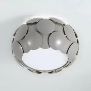 Image of Italux Santina Modern 5 Light Cylindrical Ceiling Light, E27