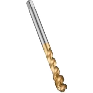 Image of EX10TIN M12X1MM HSS-E Metric Fine Spiral Flute Machine Tap - TiN Coated - DIN 374