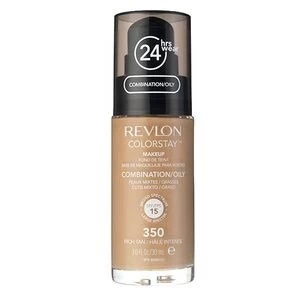 Image of Revlon Color Stay Foundation Combi/Oily Rich Tan 30ml Nude