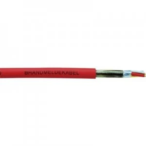 Image of Fire alarm cable JE HSTH..E90 2 x 2 x 0.8mm Red Faber