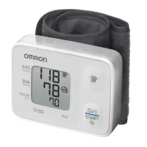 Image of Omron OMRRS2 RS2 Wrist Blood Pressure Meter - White/Grey