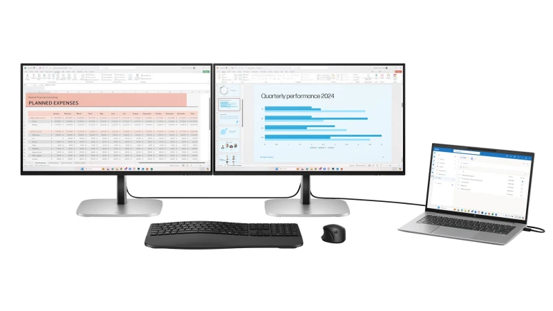 Image of HP Series 5 Pro 23.8 inch FHD USB-C Monitor - 524pu 9D9V7AA