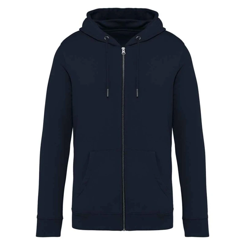 Image of Native Spirit Mens Full Zip Hoodie in Navy Size: XS Navy Male XS
