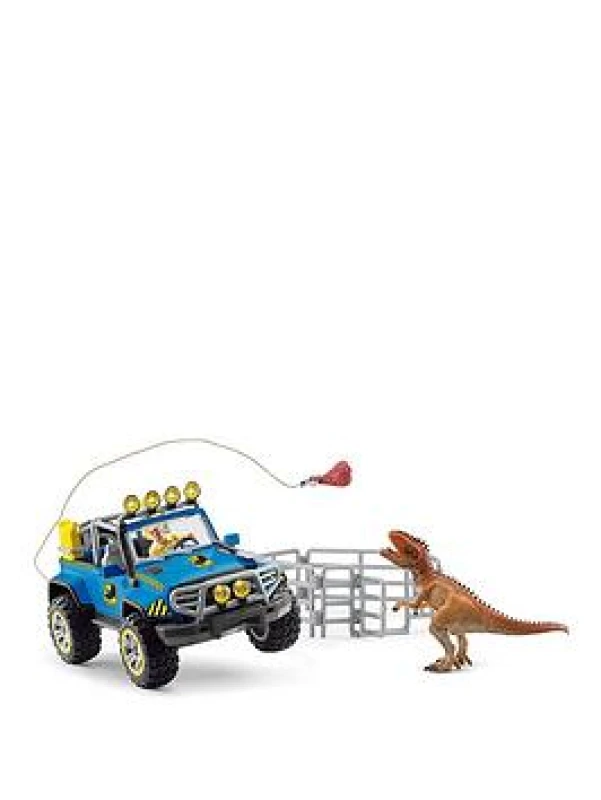 Image of Schleich Dinosaurs Off-Road Vehicl - Multi Multi One Size