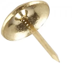 Image of Select Hardware Upholstery Studs Brassed 40 Pack