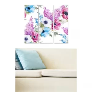 Image of MDF67216749 Multicolor Decorative MDF Painting (3 Pieces)