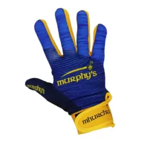 Image of Murphys Childrens/Kids Gaelic Gloves (8-10 Years) (Navy/Yellow)